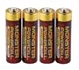 Monster High Capacity Alkaline Monster PowerCells AA 2850 mAh Power Capacity AA 4 Pack 2850 mAh MB AA ALKA-4