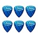 Great White Shark Realistic Novelty Guitar Picks Medium Gauge - Set of 6