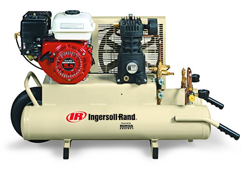 Ingersoll-Rand SS3J5.5GH-WB 5.5 Horsepower 8 Gallon Oiled Gas Twin Pontoon Compressor