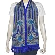 Long Silk Scarf Summer Accessory 20 X 72 inches