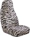 Saddleman 1464701 Zebra Print Universal Bucket Seat Cover