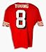 Steve Young San Francisco 49ers Autographed Red Jersey with SB XXIX MVP Inscription