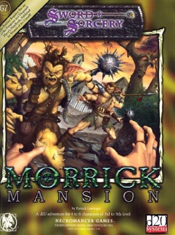 Cover image : Morrick Mansion (d20 Generic System)