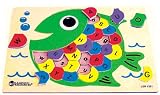 Learning Resources Woodshop Toys™ Fish Alphabet Puzzle