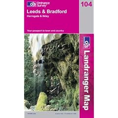 Leeds and Bradford, Harrogate and Ilkley (Landranger Maps)