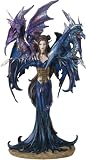 Fairy Collection Pixie With Dragon Fantasy Figurine Figure Decoration
