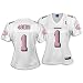 49ers Reebok Women's NFL Pink Ribbon Jersey
