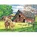 Paint by Numbers Paint Set - Red Barn