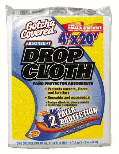 Tools: Kimberly Clark Scott 4 by 20 Foot Drop Cloth #77100