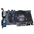 [Clearance sale ] NVIDIA GeForce FX 5500 256MB DDR AGP Video Card VGA DVI / TV