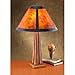 Mica Mission - style Table Lamp