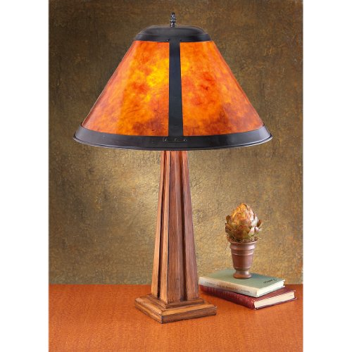 Mica Mission - style Table Lamp