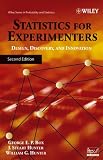 Statistics for Experimenters: Design, Innovation, and Discovery (Wiley Series in Probability and Statistics)