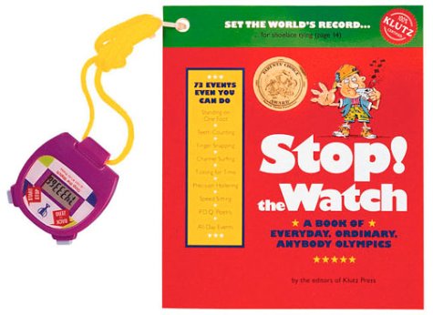 Buy Stop the Watch: A Book of Everyday, Ordinary, Anybody Olympics (Klutz): A Book of Everyday, Ordinary, Anybody Olympics (Klutz) online at Discounted New and Used prices. Delivered to your door with Off-The-Bookshelf.