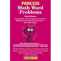 Painless Math Word Problems (Barron's Painless Series)