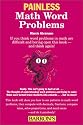 Painless Math Word Problems (Barron's Painless Series)
