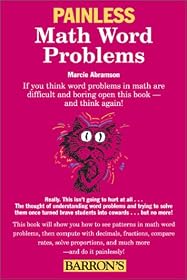 Painless Math Word Problems (Barron's Painless Series)