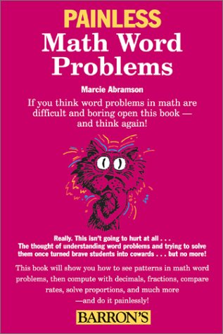 Painless Math Word Problems (Barron's Painless Series)