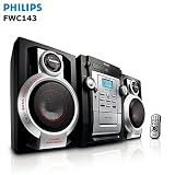 Philips FWC143 Mini Hi-Fi System - CD, Radio, Cassette - Powerful Bass Reflex Speaker System
