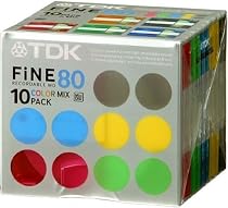 TDK MD〈FINE〉80分 カラーミックス 10枚パック [MD-FN80MAX10A]