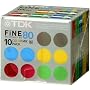 TDK MD�qFINE�r80�� �J���[�~�b�N�X 10���p�b�N [MD-FN80MAX10A]