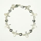 Racquets and Balls Link Bracelet