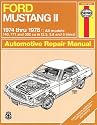 Ford Mustang II, 1974-78 (Haynes Manuals)