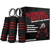 Hand Strengthener Set - 2 Hand Grips Included - Forearm Exerciser Perfect for Increasing Hand Grip Forearm and Wrist Strength - 66 Pound Resistance, Intermediate / Medium Level Grip Strengthener