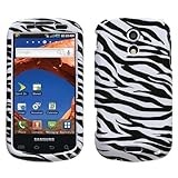Zebra Skin Phone Protector Cover for SAMSUNG D700 (Epic 4G)