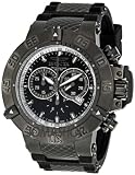 Invicta Men’s 5508 Subaqua Sport Black Ion-Plated Chronograph Watch