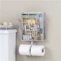 Magazine and Toilet Paper Holder