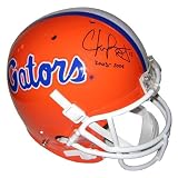 Chris Leak Autographed Florida Gators Deluxe Replica Helmet w/ "2003-2006"