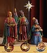 Three King Gifts Following the Nativity Star