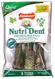 Nutri Dent Edible Dental Brush Chews - X Large 3 count