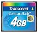 Transcend TS4GCF80 4GB 80x Type I Compact Flash Card