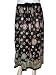 Womens Skirt Bellydance Boho Gypsy Hippie Brown Skirt