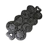 Cajun Cookware 14 Inch Seasoned Cast Iron Muffin Pan