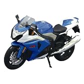 スカイネット 1/12 完成品バイク SUZUKI GSX R1000 (ブルー)