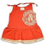 Mishmish - Girls Tank Dress, Orange (Size 4)