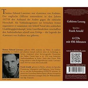 Die sieben Säulen der Weisheit - 6 CDs mit Booklet und 456 Min.