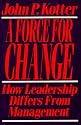 Force For Change: How Leadership Differs from Management
