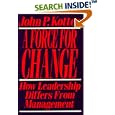 Force For Change: How Leadership Differs from Management