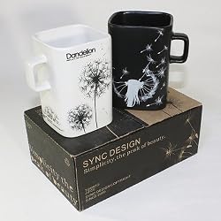 SYNC - [Dandelion] Design Mug Pair (3.8 inch height)