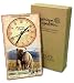 Brown Bear Grizzly Wildlife Animal Cabin Lodge Hunting Home Decor Art Desk / Wall Clock Battery Operated Timepiece from American Experience