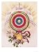 Cockade, Emblem of 1848 Giclee Poster Print by French School, 18x24