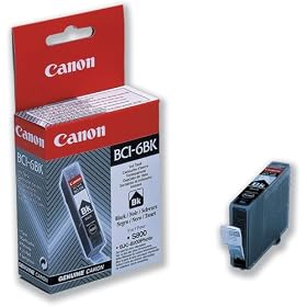 Canon BCI-6BK Ink Tank Cartridge Black Ref 4705A002