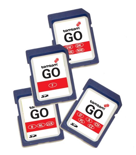 Electronics: TomTom Maps of Italy on 348MB SD Card for GO Navigators 9A00.020