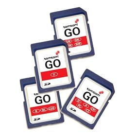 TomTom Map of Lower 48 United States on SD Card for TomTom GPS Navigators (1D90.081)