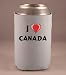 Custom Beverage Can / Bottle Cover (Coolie) with I Love Canada