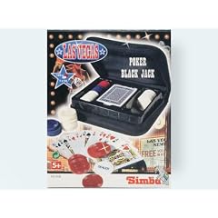 Simba 106152328 - Las Vegas Poker / Blackjack, Kartenspiele